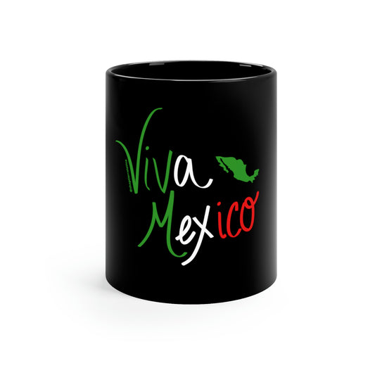 Viva Mexico Black Mug